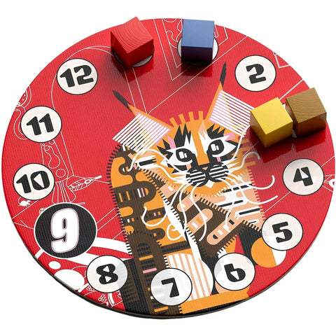 9 Lives - Competitive Cat Board Game for Family, Adults, and Children (3-4 Players, Ages 11+) - Allplay