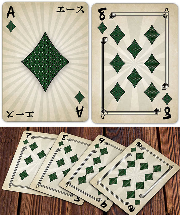 Heroes of Japan - Premium Feudal Japanese Playing Cards - Wonderland Workshop - KardecK Series