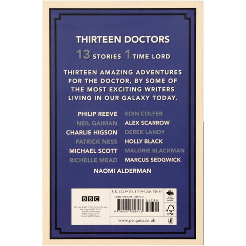 Doctor Who: Thirteen Doctors 13 Stories | Short Story Collection | Paperback - Image 2