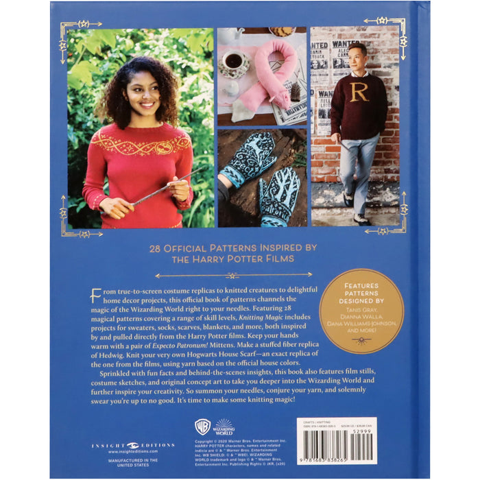 Harry Potter: Knitting Magic | Craft & Hobby Book Series | Hardcover