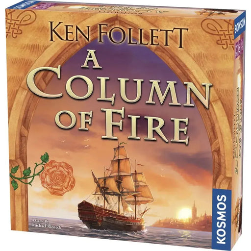 A Column of Fire - Strategy Civilization Board Game for Family, and Adults (2-4 Players, Ages 12+) - Thames & Kosmos