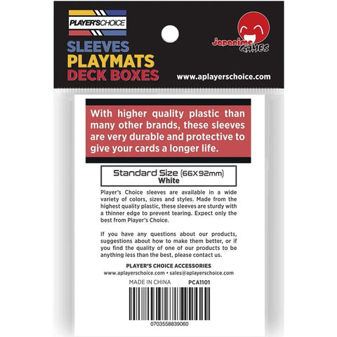 A Player's Choice Standard Sleeves (60-Pack, 3.5 x 2.6 in) - Japanime Games - Image 2