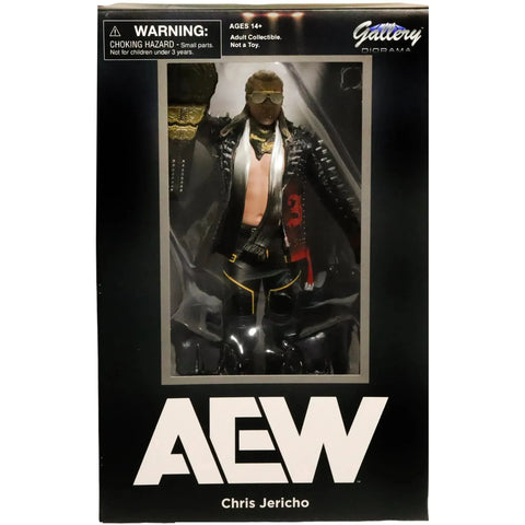 AEW [All Elite Wrestling] - Chris Jericho Statue Figure (1:8 Scale) - Diamond Select Toys - Gallery Diorama Series - (2024)