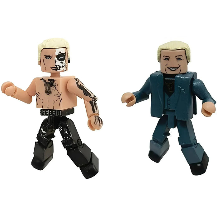 AEW [All Elite Wrestling] - Minimates 4-Pack Action Figure Box Set (Sting, Darby Allin, Bryan Danielson & Ric Flair) - Diamond Select Toys - Series 3 - (2024)