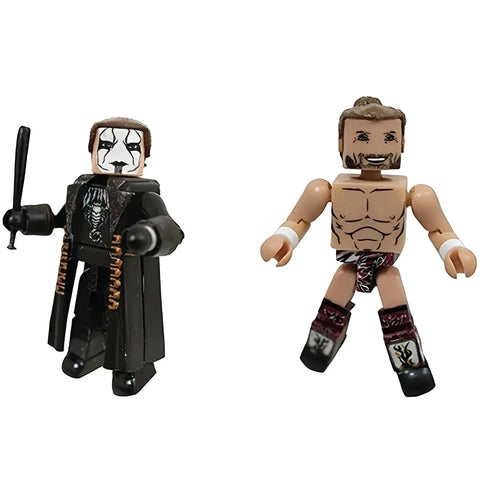 AEW [All Elite Wrestling] - Minimates 4-Pack Action Figure Box Set (Sting, Darby Allin, Bryan Danielson & Ric Flair) - Diamond Select Toys - Series 3 - (2024) - Image 4