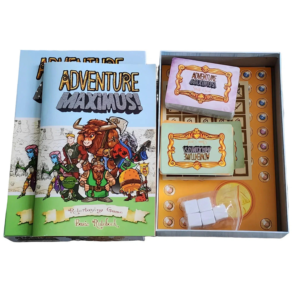 Adventure Maximus! - Roleplaying Card Game Starter Set - Eden Studios