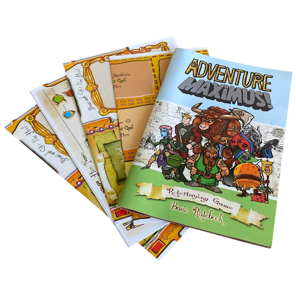 Adventure Maximus! - Roleplaying Card Game Starter Set - Eden Studios