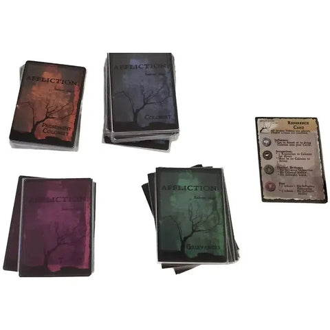 Affliction Salem 1692 - Worker Placement Historical Board Game for Family, and Adults (2-4 Players, Ages 12+) - DPH Games