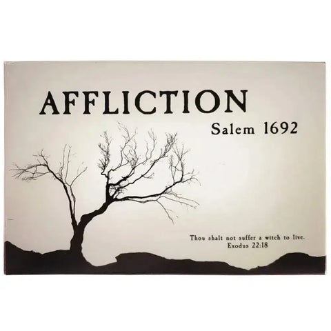 Affliction Salem 1692 - Worker Placement Historical Board Game for Family, and Adults (2-4 Players, Ages 12+) - DPH Games