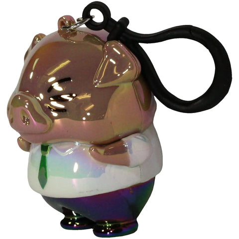 Aggretsuko - Director Ton Iridescent Dangler Clip-On Keychain (2.5