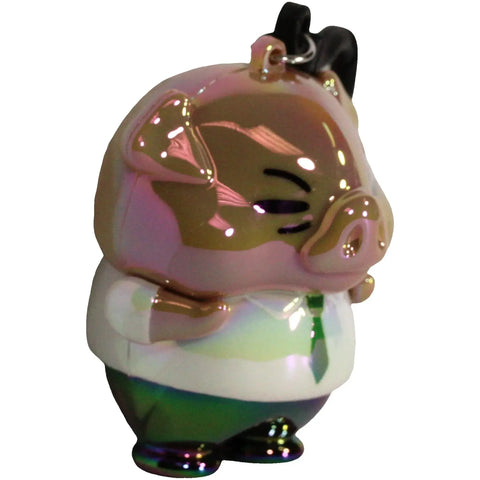 Aggretsuko - Director Ton Iridescent Dangler Clip-On Keychain (2.5