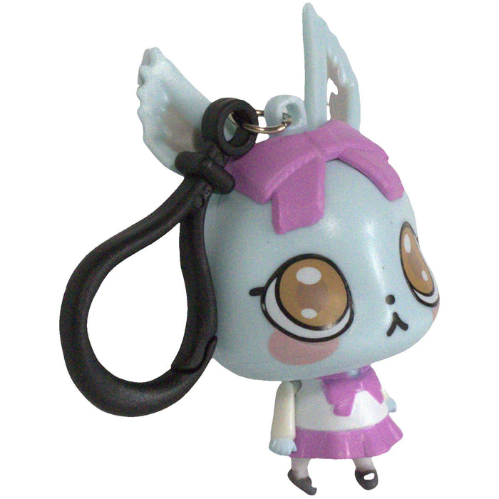 Aggretsuko - Manaka Dangler Clip-On Keychain (2.5") - Bullsitoy - Chibi in Motion Series 2 - (2021)