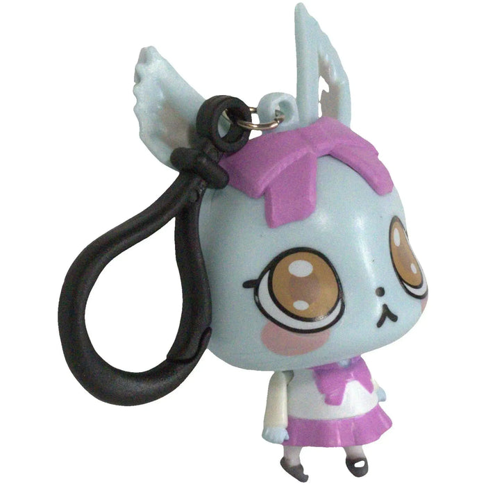 Aggretsuko - Manaka Dangler Clip-On Keychain (2.5") - Bullsitoy - Chibi in Motion Series 2 - (2021)