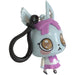 Aggretsuko - Manaka Dangler Clip-On Keychain (2.5") - Bullsitoy - Chibi in Motion Series 2 - (2021)