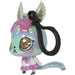 Aggretsuko - Manaka Iridescent Dangler Clip-On Keychain (2.5") - Bullsitoy - Chibi in Motion Series 2 - (2021)