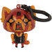 Aggretsuko - Rage Retsuko Dangler Clip-On Keychain (2.5") - Bullsitoy - Chibi in Motion Series 2 - (2021)