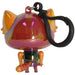 Aggretsuko - Rage Retsuko Iridescent Dangler Clip-On Keychain (2.5") - Bullsitoy - Chibi in Motion Series 2 - (2021)