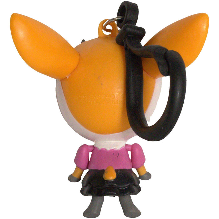Aggretsuko - Tsunoda Dangler Clip-On Keychain (2.5") - Bullsitoy - Chibi in Motion Series 2 - (2021)