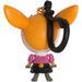 Aggretsuko - Tsunoda Dangler Clip-On Keychain (2.5") - Bullsitoy - Chibi in Motion Series 2 - (2021)