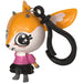 Aggretsuko - Tsunoda Dangler Clip-On Keychain (2.5") - Bullsitoy - Chibi in Motion Series 2 - (2021)