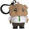 Aggretsuko - Director Ton Dangler Clip-On Keychain (2.5