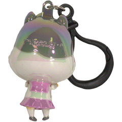 Aggretsuko - Hidarin Iridescent Dangler Clip-On Keychain (2.5") - Bullsitoy - Chibi in Motion Series 2 - (2021)