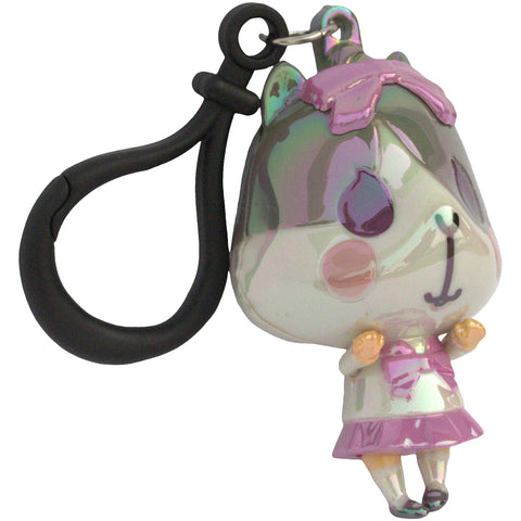 Aggretsuko - Hidarin Iridescent Dangler Clip-On Keychain (2.5