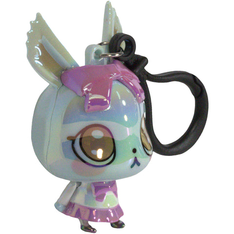 Aggretsuko - Manaka Iridescent Dangler Clip-On Keychain (2.5