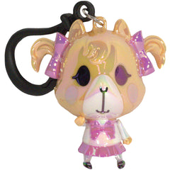 Aggretsuko - Migi Iridescent Dangler Clip-On Keychain (2.5") - Bullsitoy - Chibi in Motion Series 2 - (2021)