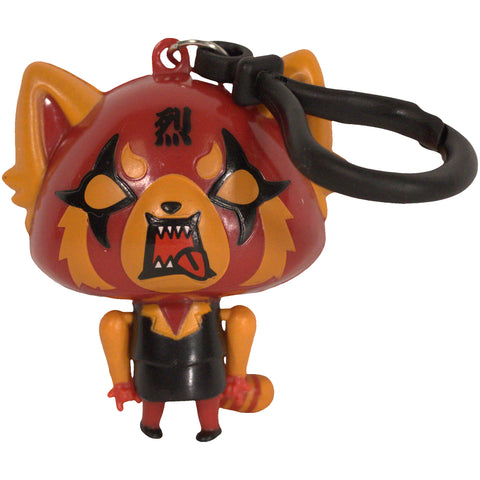 Aggretsuko - Rage Retsuko Dangler Clip-On Keychain (2.5