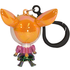 Aggretsuko - Tsunoda Iridescent Dangler Clip-On Keychain (2.5") - Bullsitoy - Chibi in Motion Series 2 - (2021)