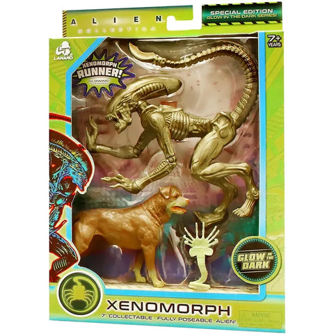 Alien Collection - Runner Xenomorph, Spike & Facehugger Action Figure Set (7