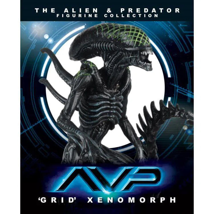 Alien vs. Predator - Xenomorph Grid Figure - Eaglemoss - Hero Collector