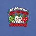 All I Want for Christmas Is More Anime T-Shirt - Funny Gag Gift Anime Christmas Tee