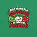 All I Want for Christmas Is More Anime T-Shirt - Funny Gag Gift Anime graphic tee