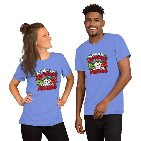 All I Want for Christmas Is More Anime T-Shirt - Funny Gag Gift Anime graphic tee - Image 32