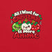 All I Want for Christmas Is More Anime T-Shirt - Funny Gag Gift Anime Christmas Tee