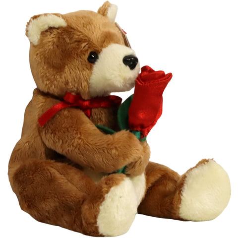 Always the Bear with Red Rose Plush (7