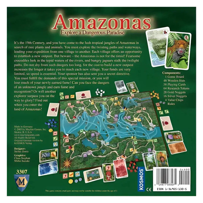 Amazonas: Explore a Dangerous Paradise - Board Game - Thames & Kosmos