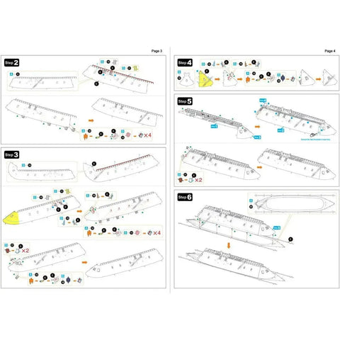 American Civil War [Battle of the Ironclads] - Monitor & Merrimack Ship Figures Model Kit Set (Steel, Challenging Difficulty) - Fascinations - Metal Earth Premium Series