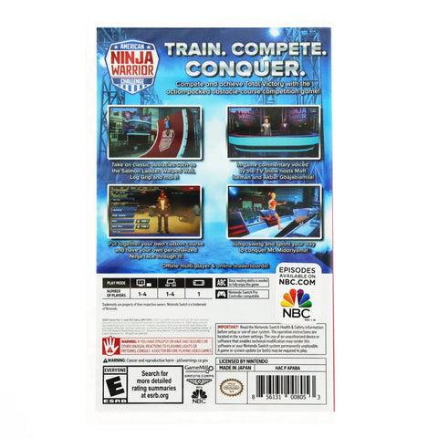 American Ninja Warrior Challenge Nintendo Switch — Poggers