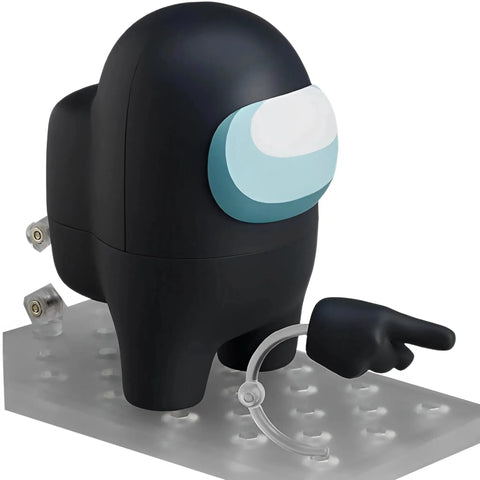 Among Us - Black Character Crewmate Action Figure (3.93