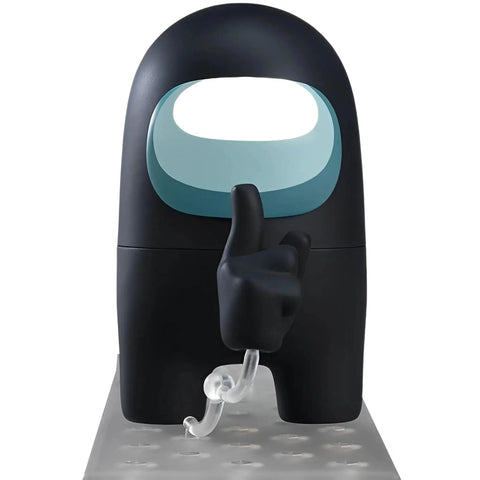 Among Us - Black Character Crewmate Action Figure (3.93