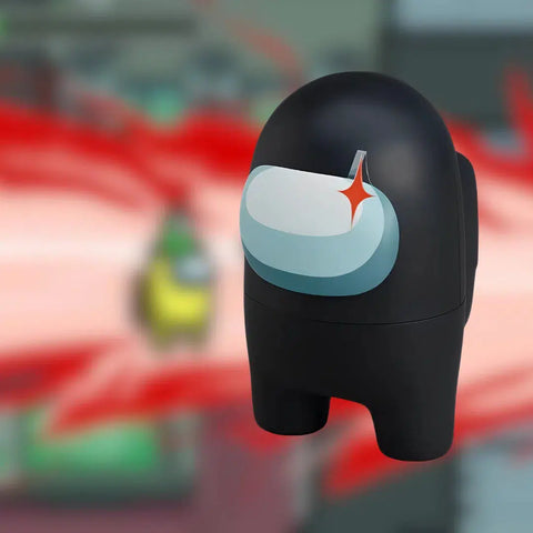 Among Us - Black Character Crewmate Action Figure (3.93