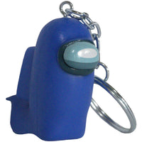 Among Us - Blue Ghost Crewmate Rare Figural Keychain (1.5") - PMI Kids World ...- Image 4