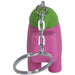Among Us - Pink Crewmate with Green Hat Figural Keychain (2") - PMI Kids World - Series 2 - (2022)