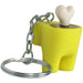 Among Us - Yellow Dead Crewmate with Bone Figural Keychain (1.5") - PMI Kids World - Series 2 - (2022)