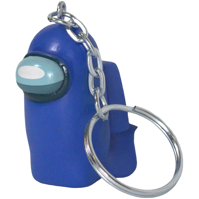 Among Us - Blue Ghost Crewmate Rare Figural Keychain (1.5") - PMI Kids World - Series 2 - (2022)