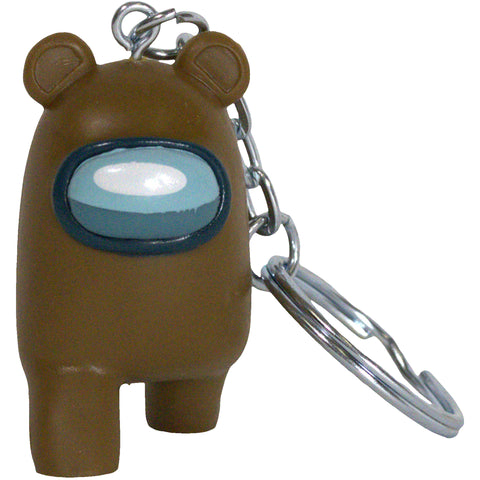 Among Us - Brown Crewmate with Ears Figural Keychain (2