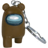 Among Us - Brown Crewmate with Ears Figural Keychain (2